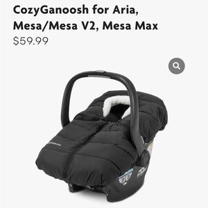 BRAND NEW IN CASE Uppa Baby Cozy Ganoosh Aria Mesa Car seat Stroller Cover